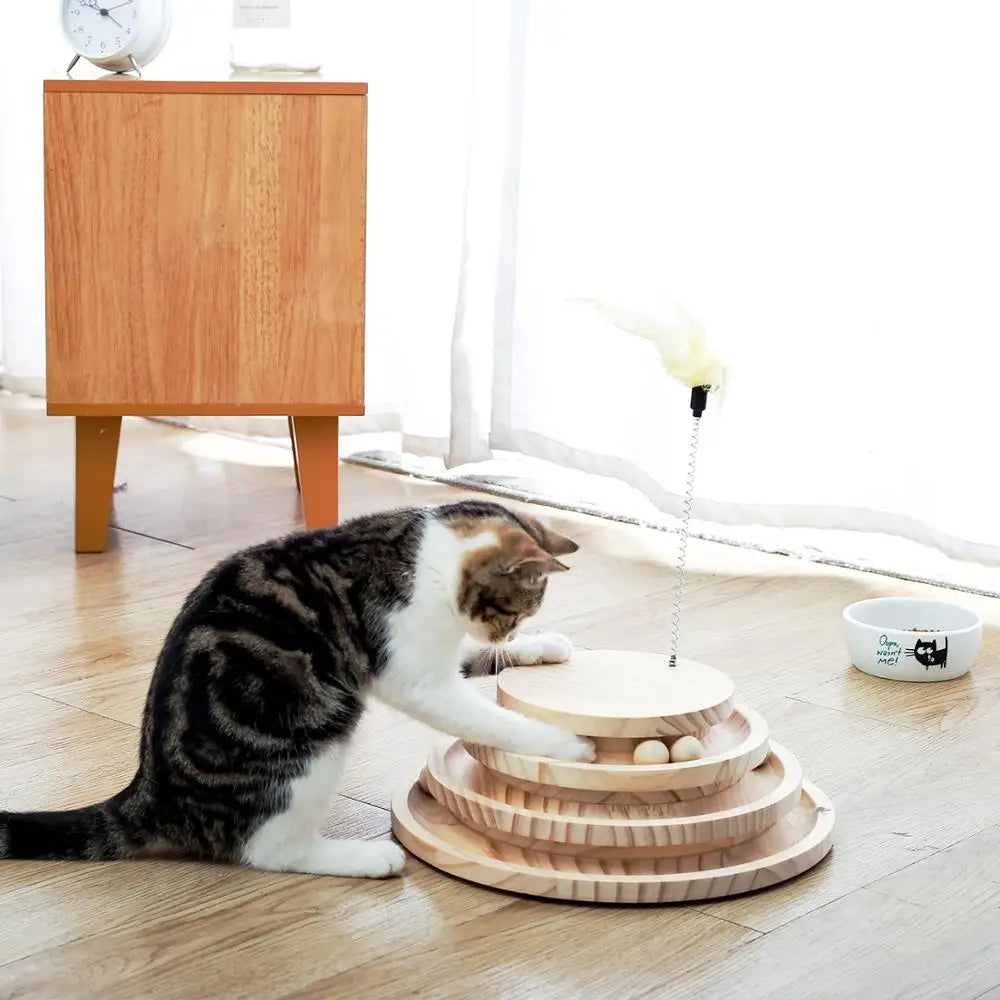 Arbre à Chat Griff'Oasis : Luxe et Jeu pour Votre Félin