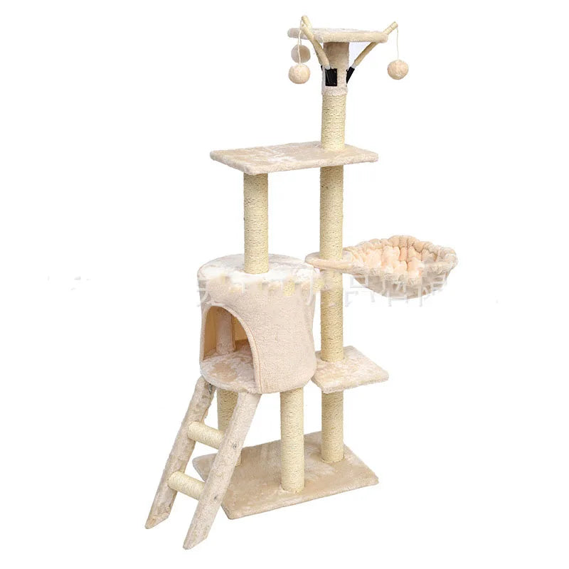 PurrPalace : Arbre à Chat Multifonction Gris