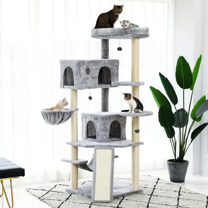 Arbre à Chat Griff'Oasis : Luxe et Jeu pour Votre Félin