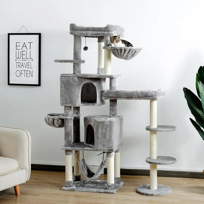 Arbre à Chat Griff'Oasis : Luxe et Jeu pour Votre Félin