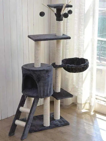 PurrPalace : Arbre à Chat Multifonction Gris