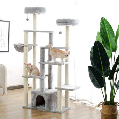 Arbre à Chat Griff'Oasis : Luxe et Jeu pour Votre Félin