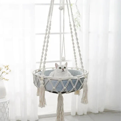 Nid Douillet Suspendu pour Chat - Confort & Design