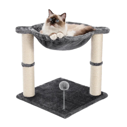 Arbre à Chat Totem Compact Gris