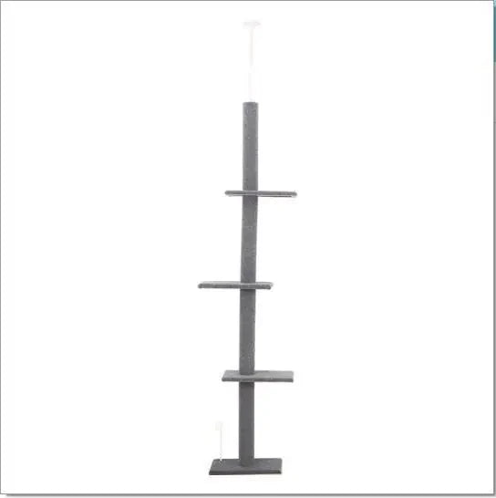 Arbre à chat SkyTower Sol-Plafond XXL Noir