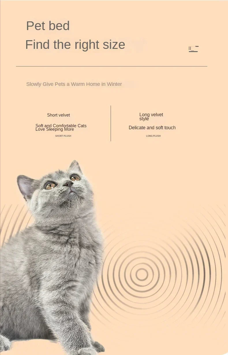 Panier Apaisant Chat : Cocon Douillet Anti-Stress