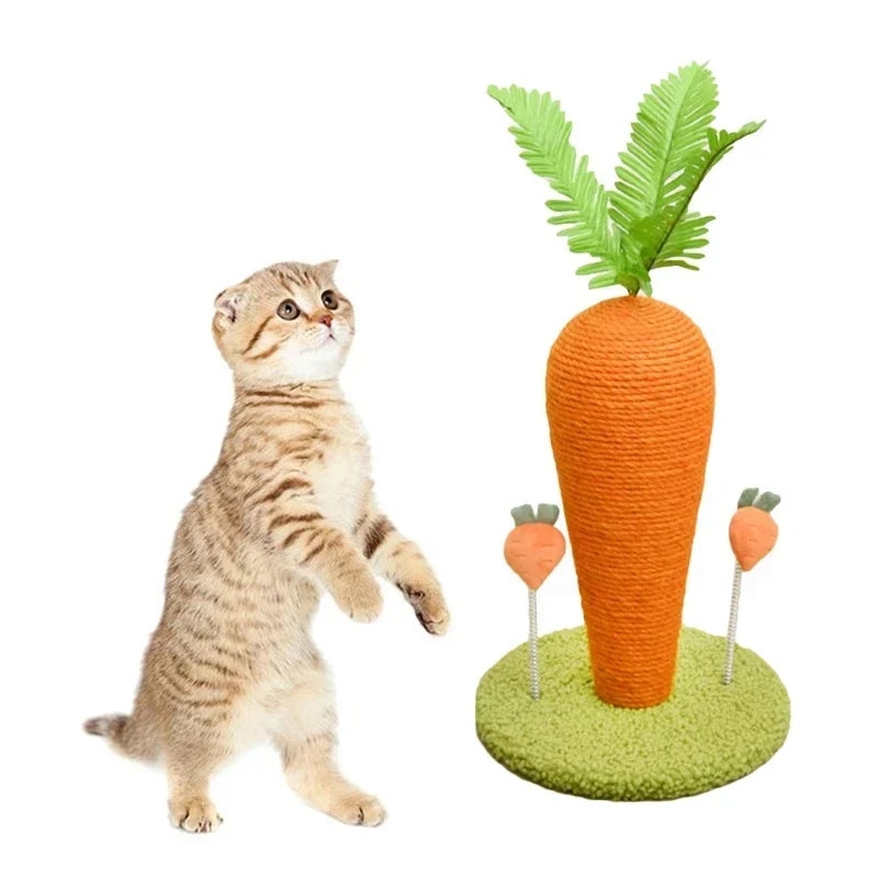 Arbre à Chat Carotte Ludique en Sisal