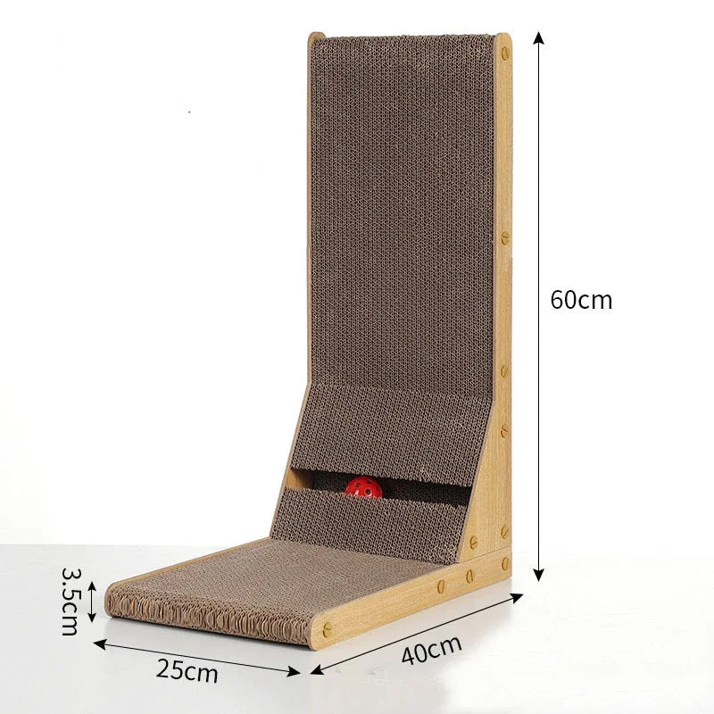 ScratchPal : Griffoir Sisal & Bois Compact pour Chat