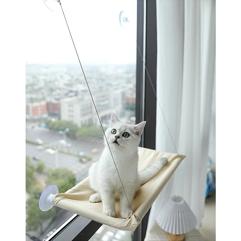 Hamac Fenêtre Chat Mural - Vue Panoramique & Confort