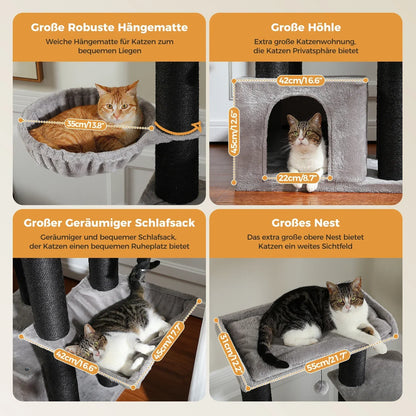 Arbre à Chat XXL "MaxiPlaisir" pour Grands Félins