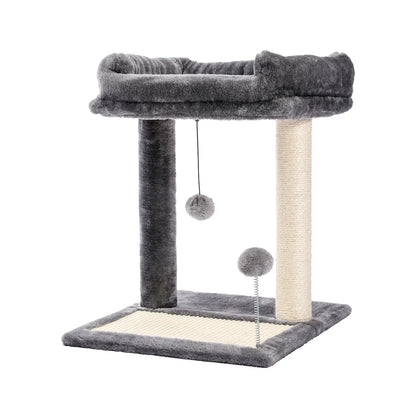 Arbre à Chat Totem Compact Gris