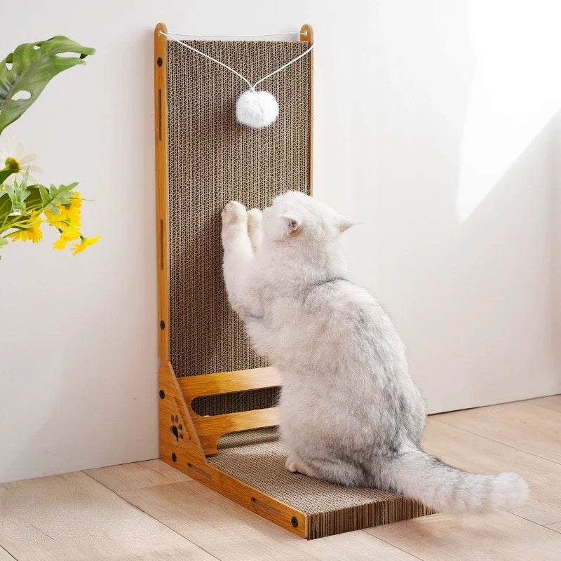 ScratchPal : Griffoir Sisal & Bois Compact pour Chat