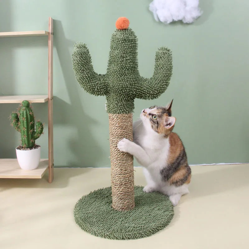 Arbre à Chat CactusPaws Mini : Jeu & Déco Compact
