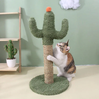 Arbre à Chat CactusPaws Mini : Jeu & Déco Compact