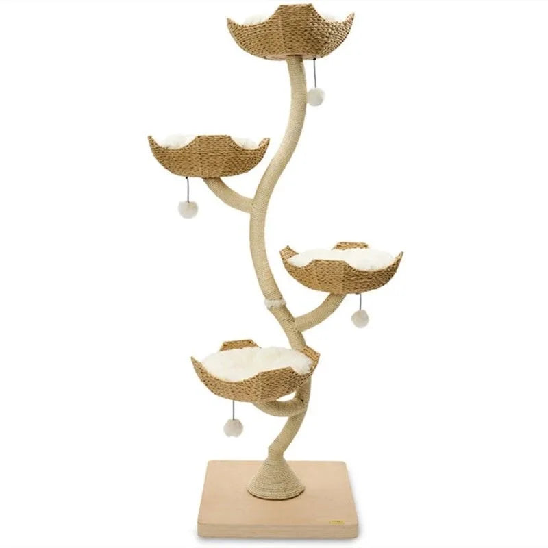 Arbre à Chat FleurDeluxe Design Bois & Sisal