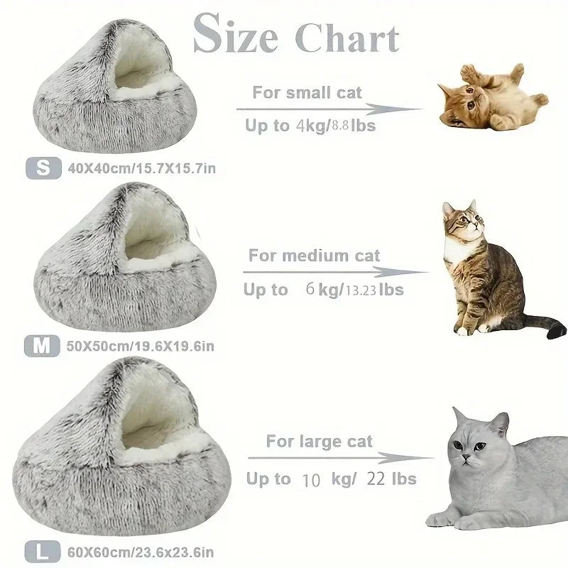 Panier Apaisant Chat : Cocon Douillet Anti-Stress