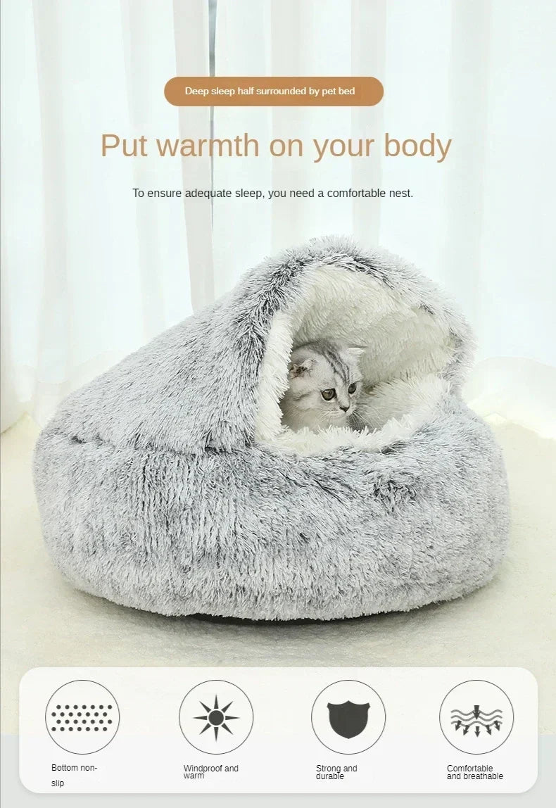 Panier Apaisant Chat : Cocon Douillet Anti-Stress