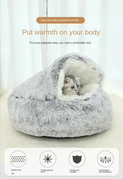 Panier Apaisant Chat : Cocon Douillet Anti-Stress