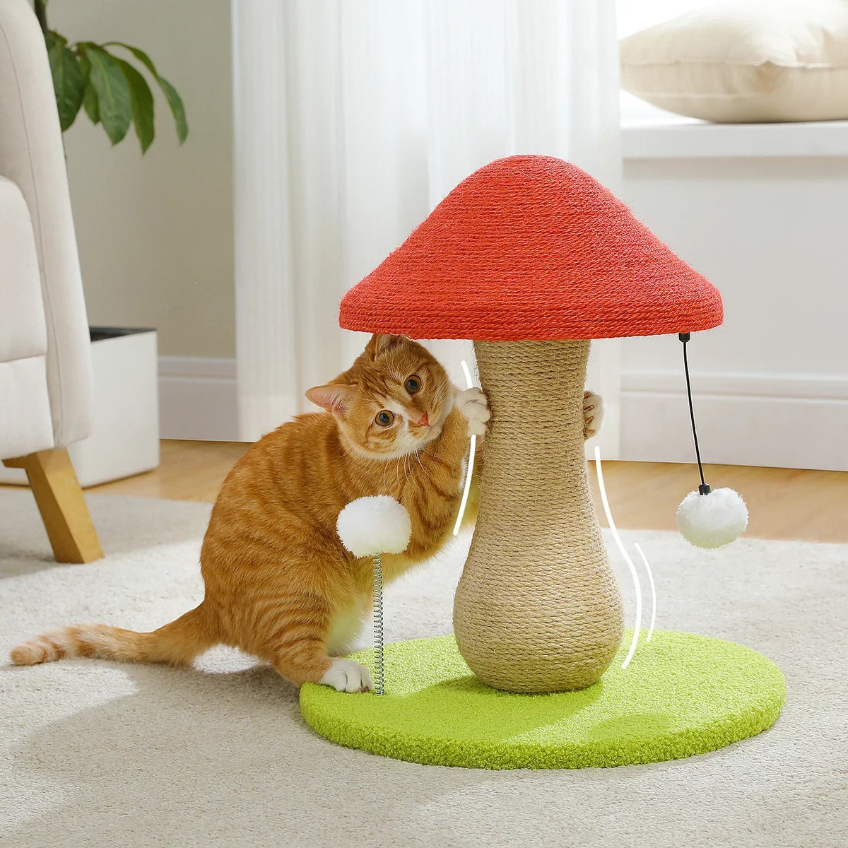 Arbre à Chat Champignon : Jeu & Détente Original