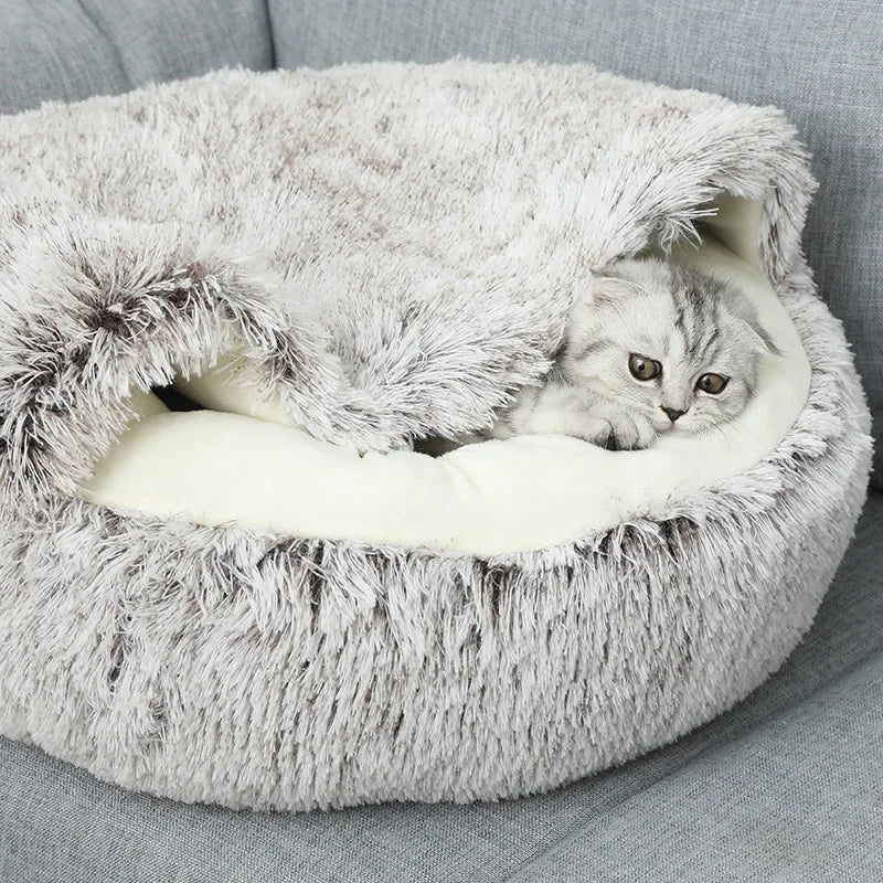 Panier Apaisant Chat : Cocon Douillet Anti-Stress