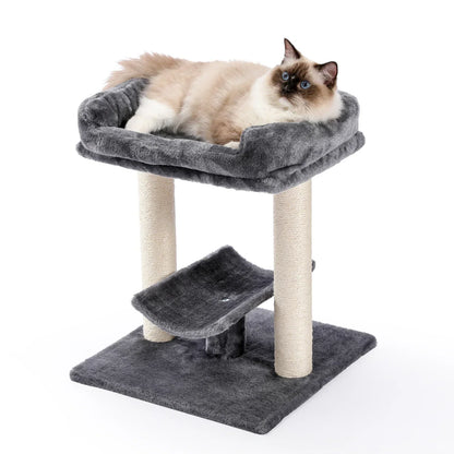 Arbre à Chat Totem Compact Gris