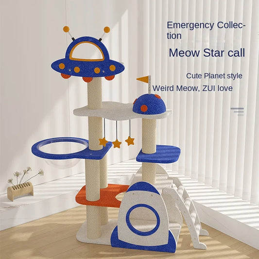 Cosmichat : Arbre à Chat Design Spatial