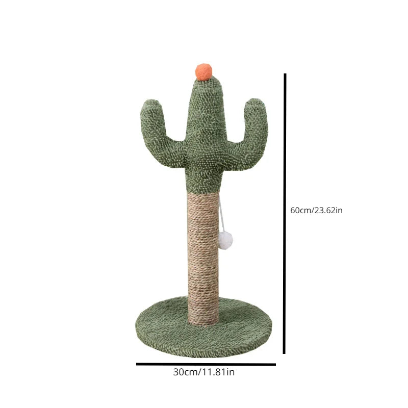 Arbre à Chat CactusPaws Mini : Jeu & Déco Compact