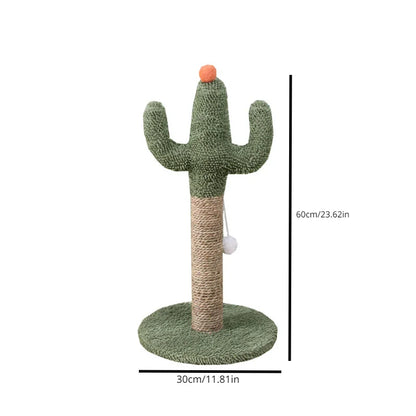 Arbre à Chat CactusPaws Mini : Jeu & Déco Compact