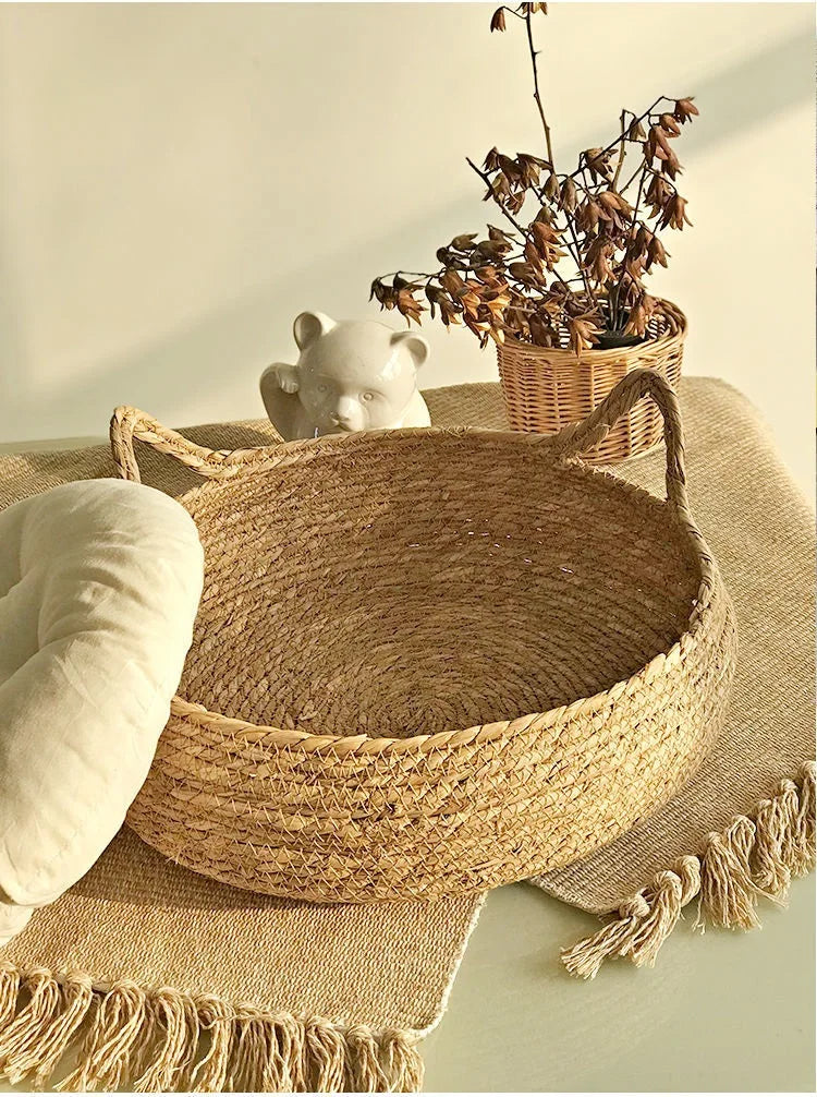 Panier Cocon Osier "L’Oseraie Féline" pour Chat