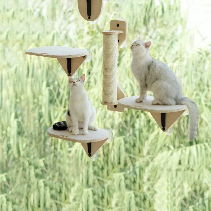 Plateforme Fenêtre Chat : Vue Panoramique & Détente