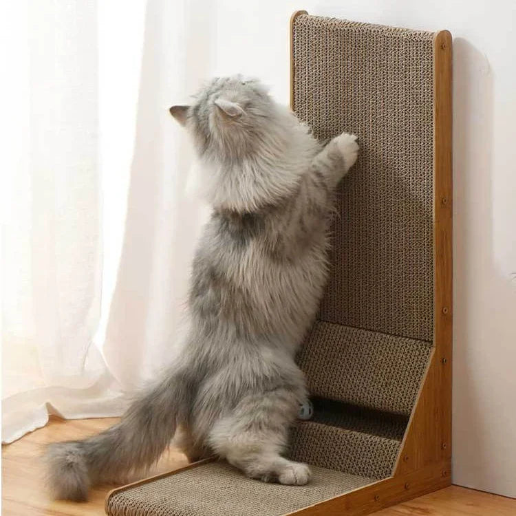 ScratchPal : Griffoir Sisal & Bois Compact pour Chat