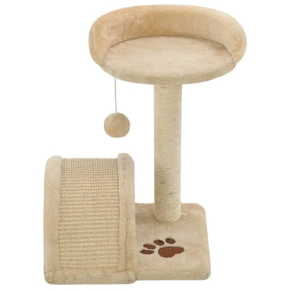 Arbre à Chat Dôme Beige : Jeu et Repos