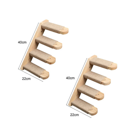 AcroChat : Pont Suspendu & Gamelle Murale Bois