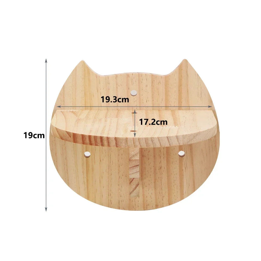PerchoirFélin : Arbre à Chat Mural Modulable en Bois