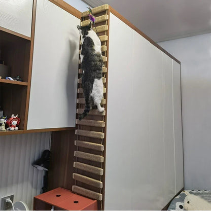 Pont Suspendu & Échelle Chat Modulable
