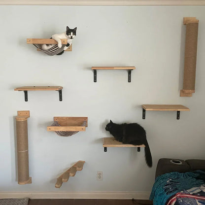 AcroChat : Pont Suspendu & Gamelle Murale Bois