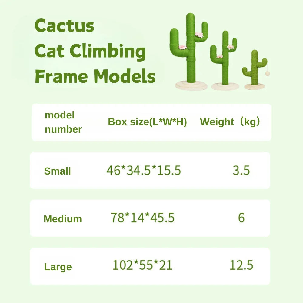 Arbre à Chat Cactus MiaouCactus : Jeu & Déco Verte