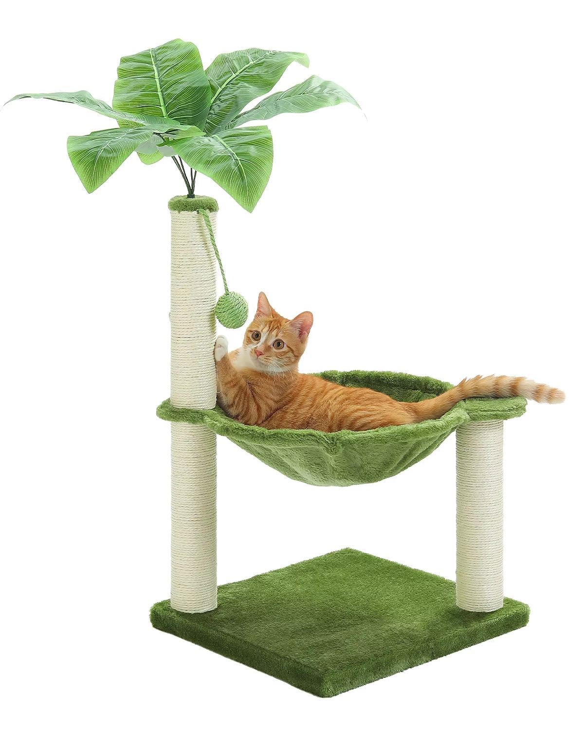 Arbre à Chat Kiki Gris avec Arche de Brossage