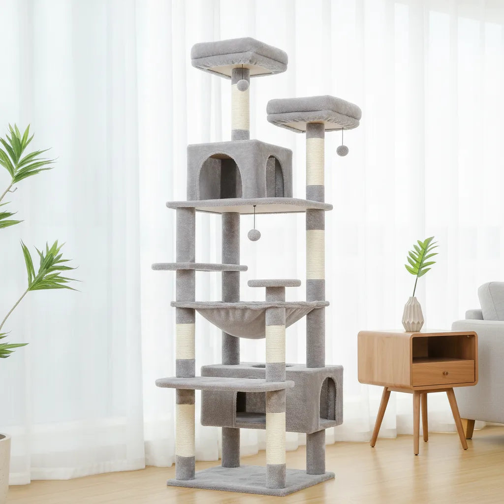Arbre à chat spacieux confort