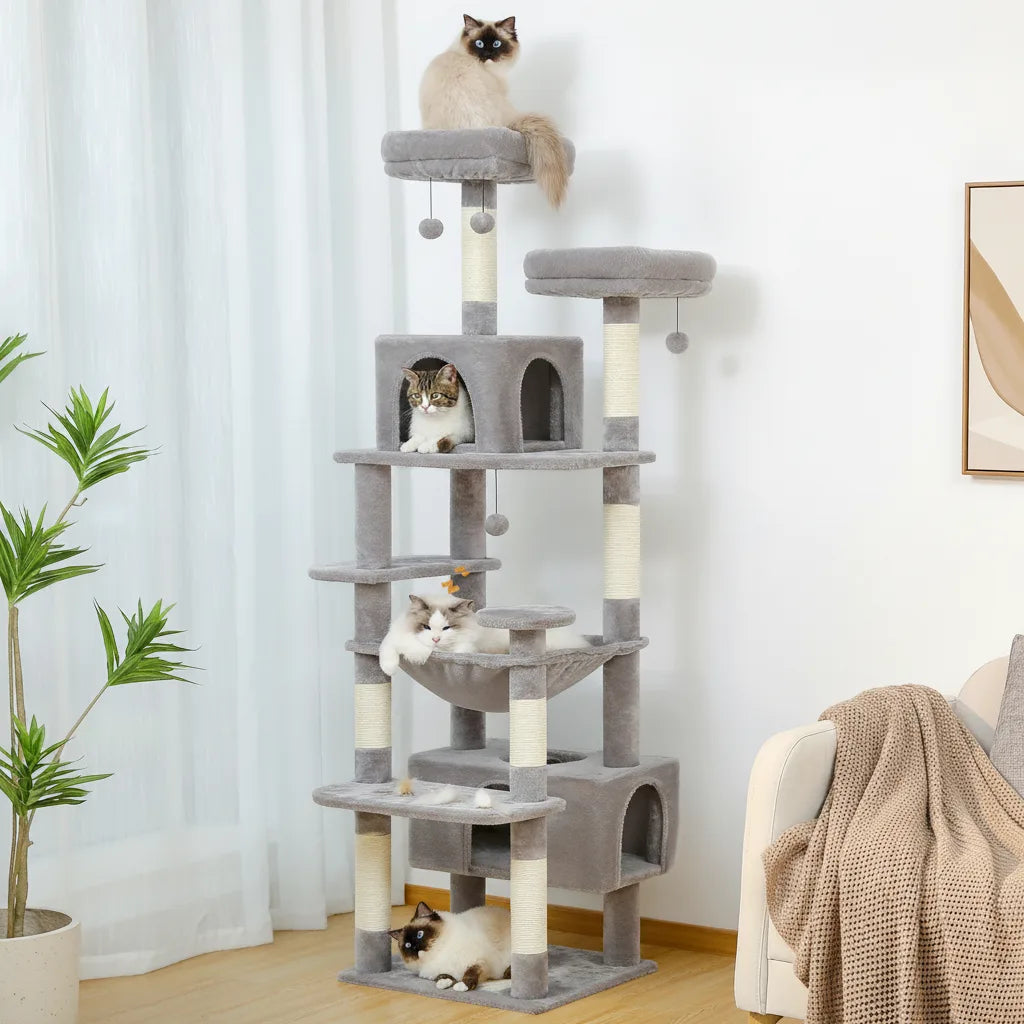 Arbre à chat spacieux confort