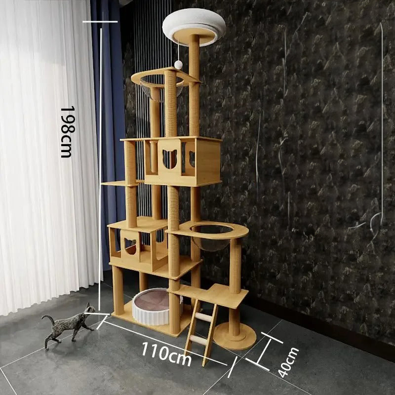 Arbre à Chat ForestFun Bois Massif XL