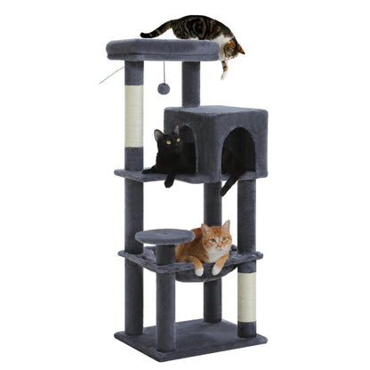 Arbre à Chat FelineKingdom XXL - Luxe & Jeu Multi-niveaux