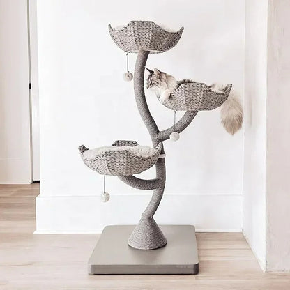Arbre à Chat FleurDeluxe Design Bois & Sisal