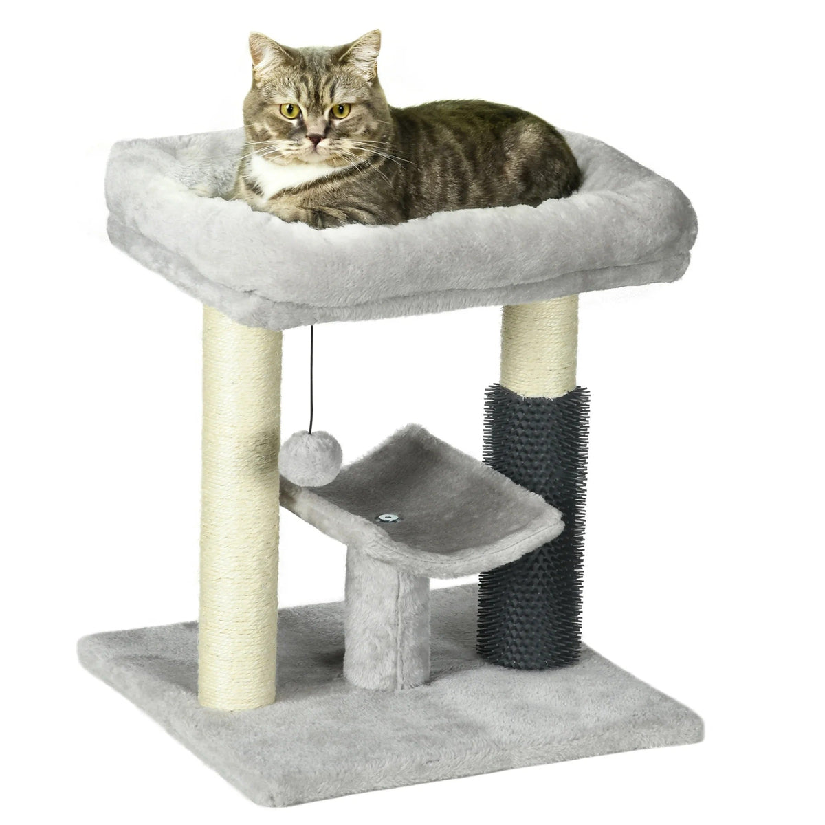 Arbre à Chat Totem Compact Gris