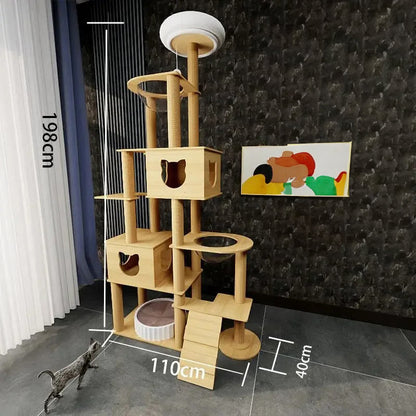 Arbre à Chat ForestFun Bois Massif XL