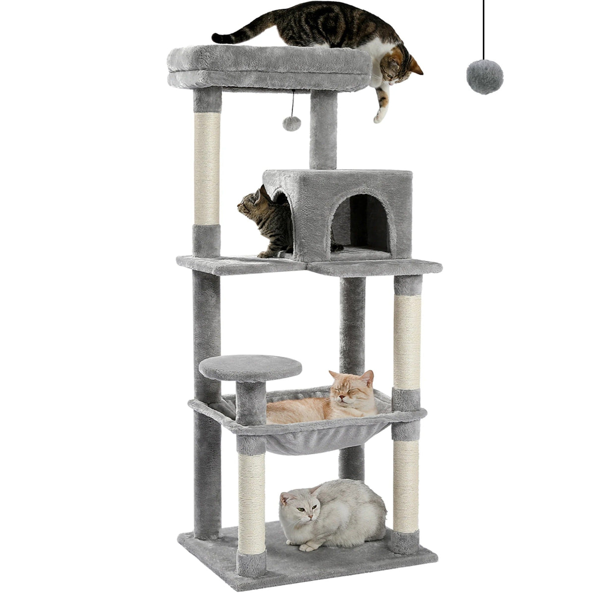Arbre à chat MajesticTower : Design moderne et jeu