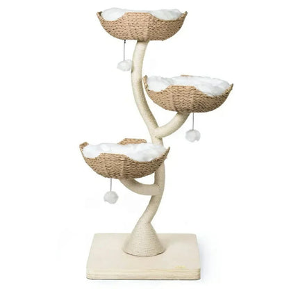 Arbre à Chat FleurDeluxe Design Bois & Sisal