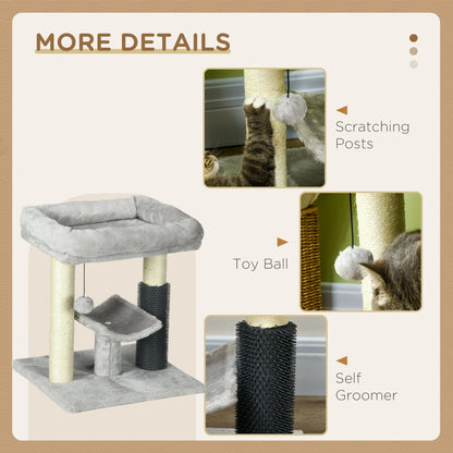 Arbre à Chat TunnelJouet Compact pour Petits Espaces