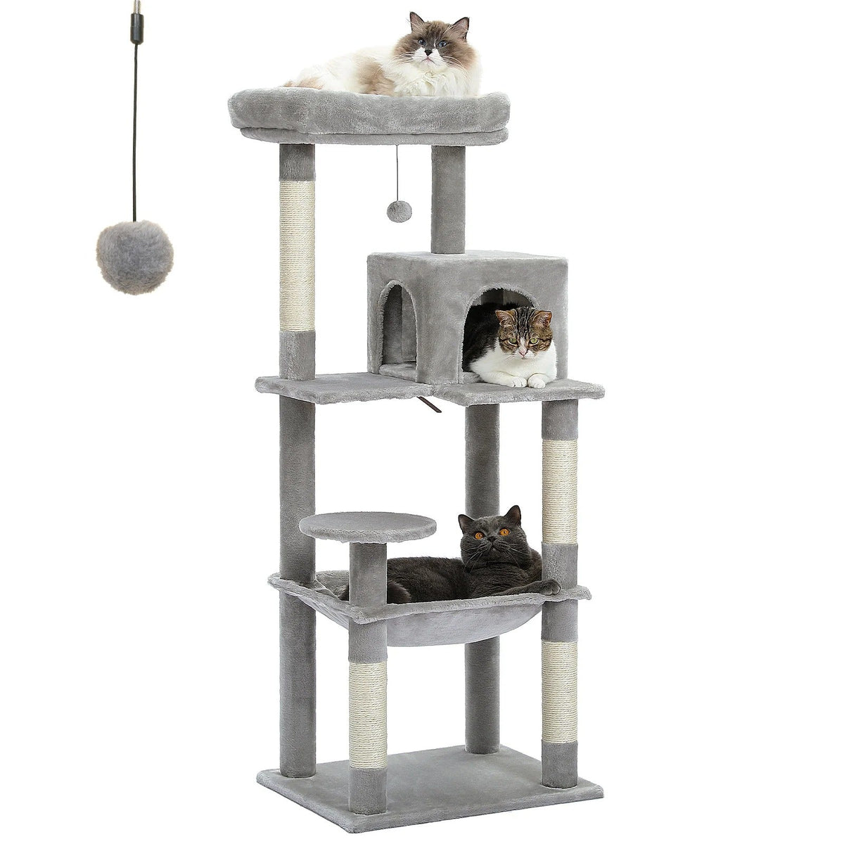 Arbre à chat MajesticTower : Design moderne et jeu