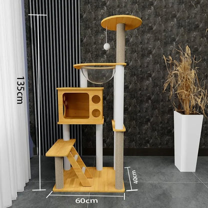 Arbre à Chat ForestFun Bois Massif XL
